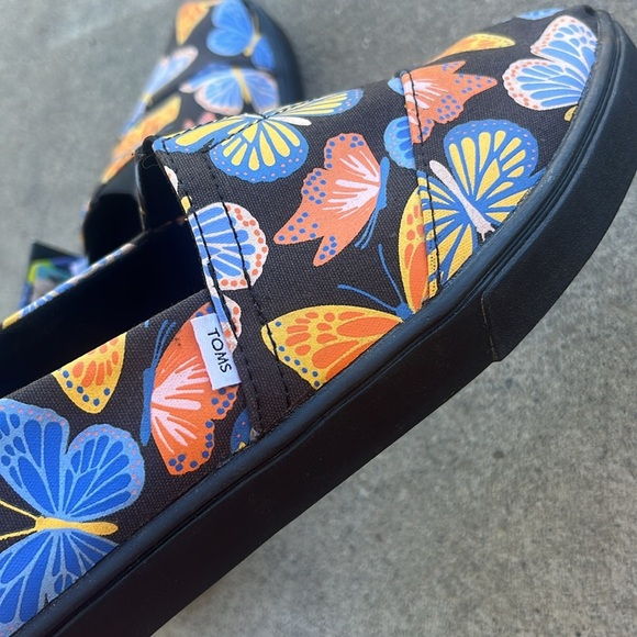 TOMS Alpargata Cupsole Glow in the Dark Shoes Size 9 NWT - Picture 2 of 16